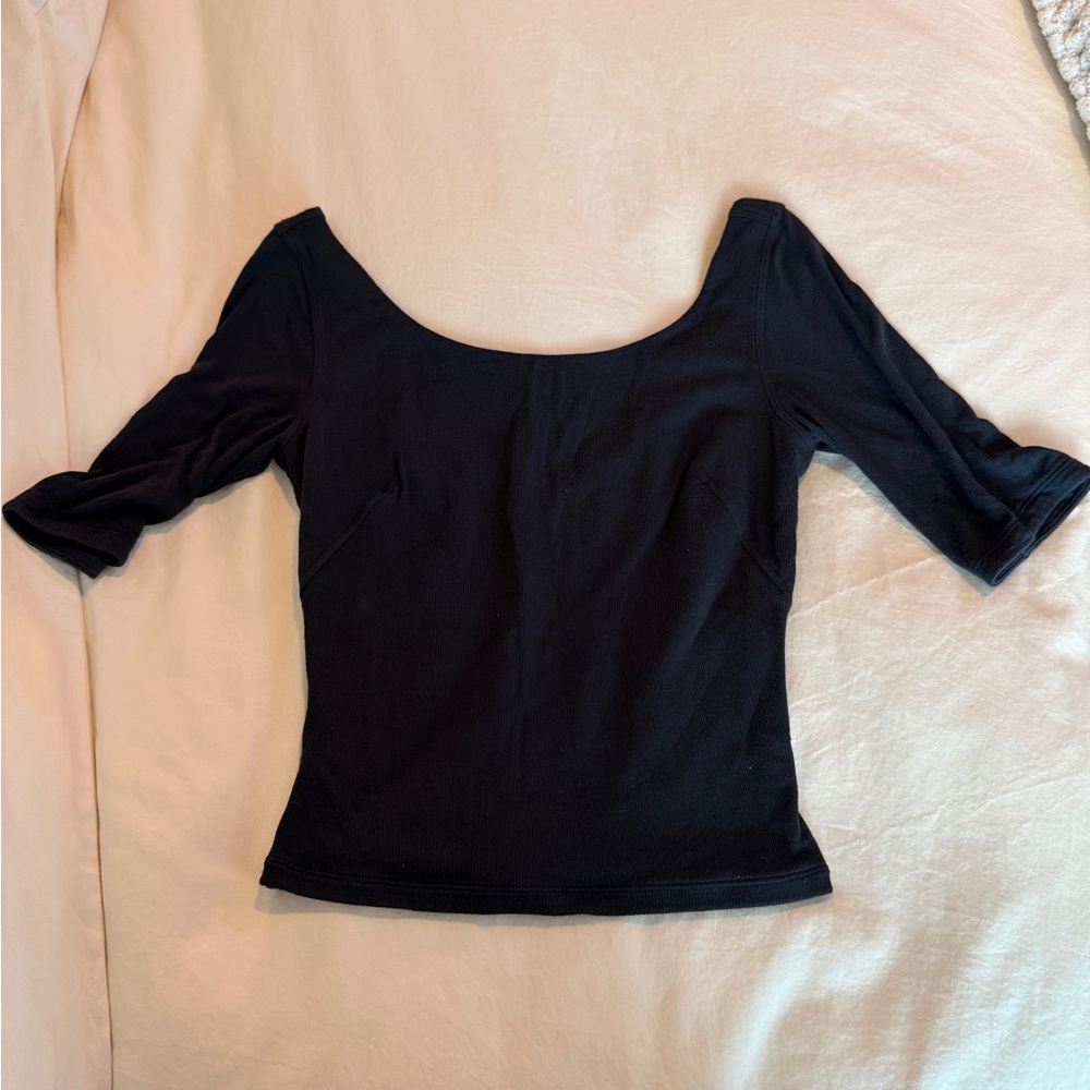 lululemon athletica Black Long Sleeve Top